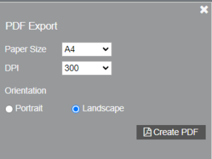 PDF export - second step